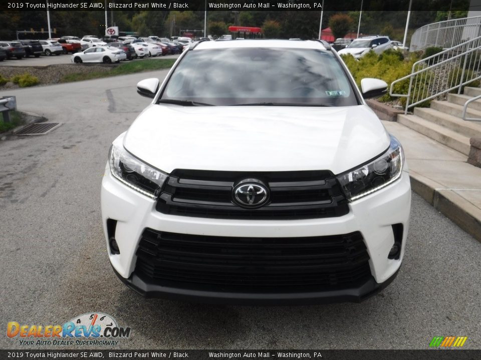 2019 Toyota Highlander SE AWD Blizzard Pearl White / Black Photo #10