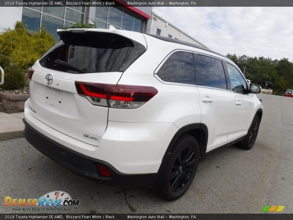 2019 Toyota Highlander SE AWD Blizzard Pearl White / Black Photo #15