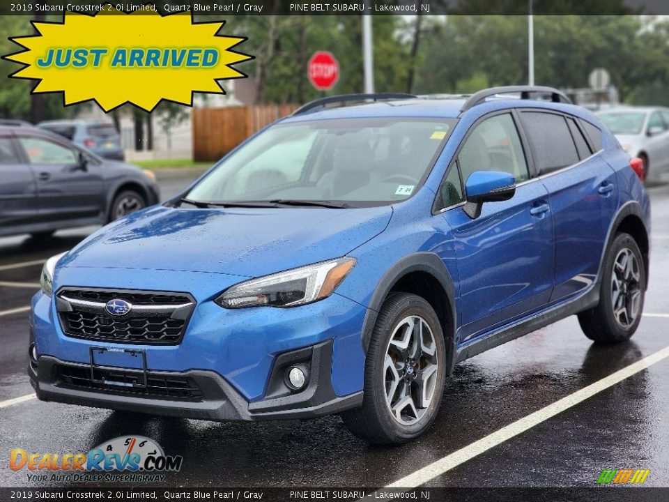 2019 Subaru Crosstrek 2.0i Limited Quartz Blue Pearl / Gray Photo #1