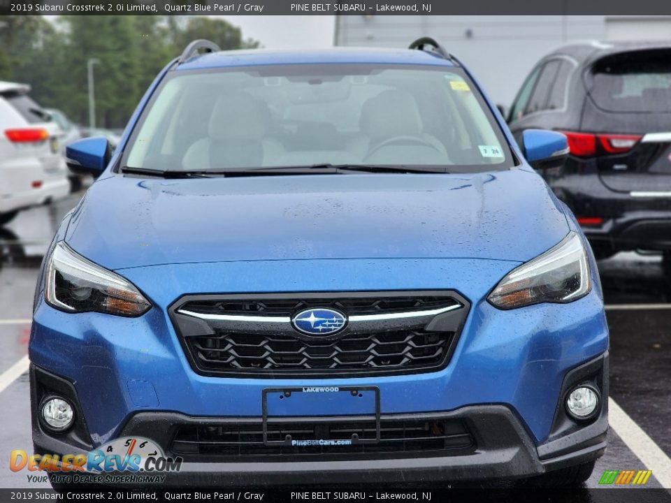 2019 Subaru Crosstrek 2.0i Limited Quartz Blue Pearl / Gray Photo #3