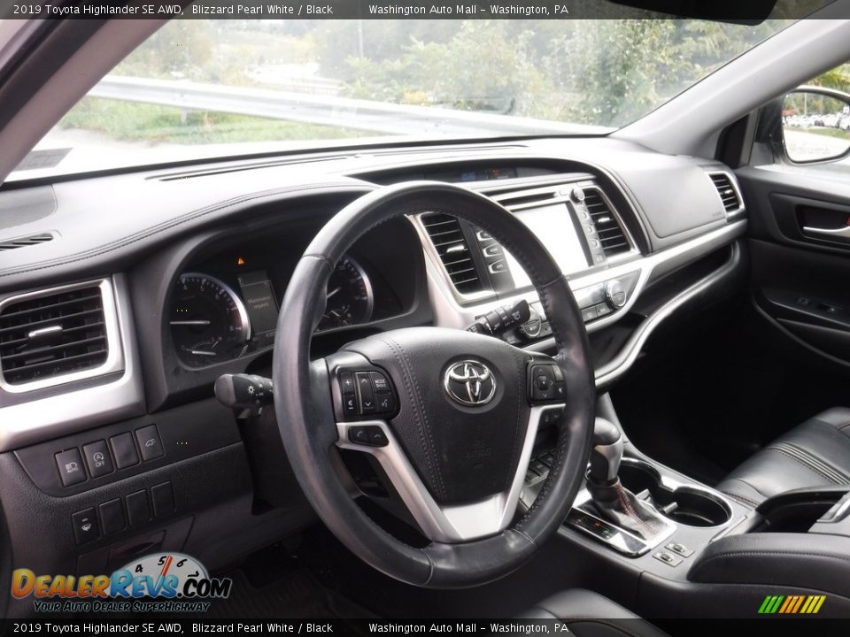 2019 Toyota Highlander SE AWD Blizzard Pearl White / Black Photo #20