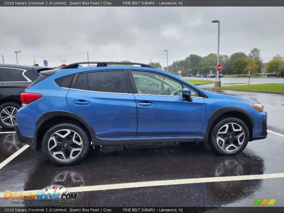2019 Subaru Crosstrek 2.0i Limited Quartz Blue Pearl / Gray Photo #7