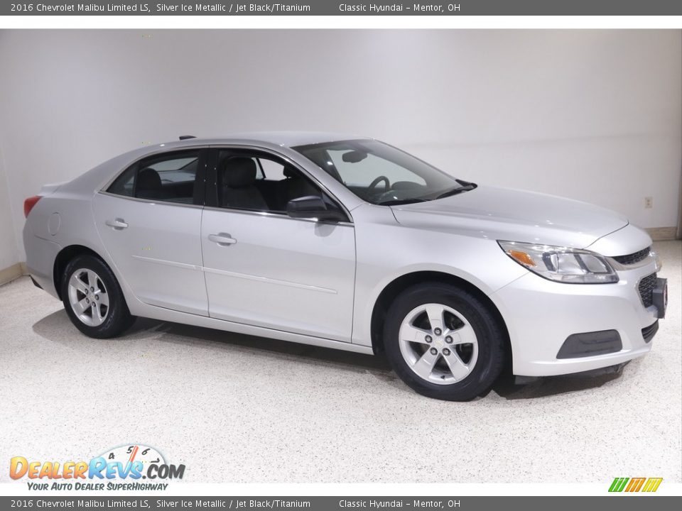 2016 Chevrolet Malibu Limited LS Silver Ice Metallic / Jet Black/Titanium Photo #1