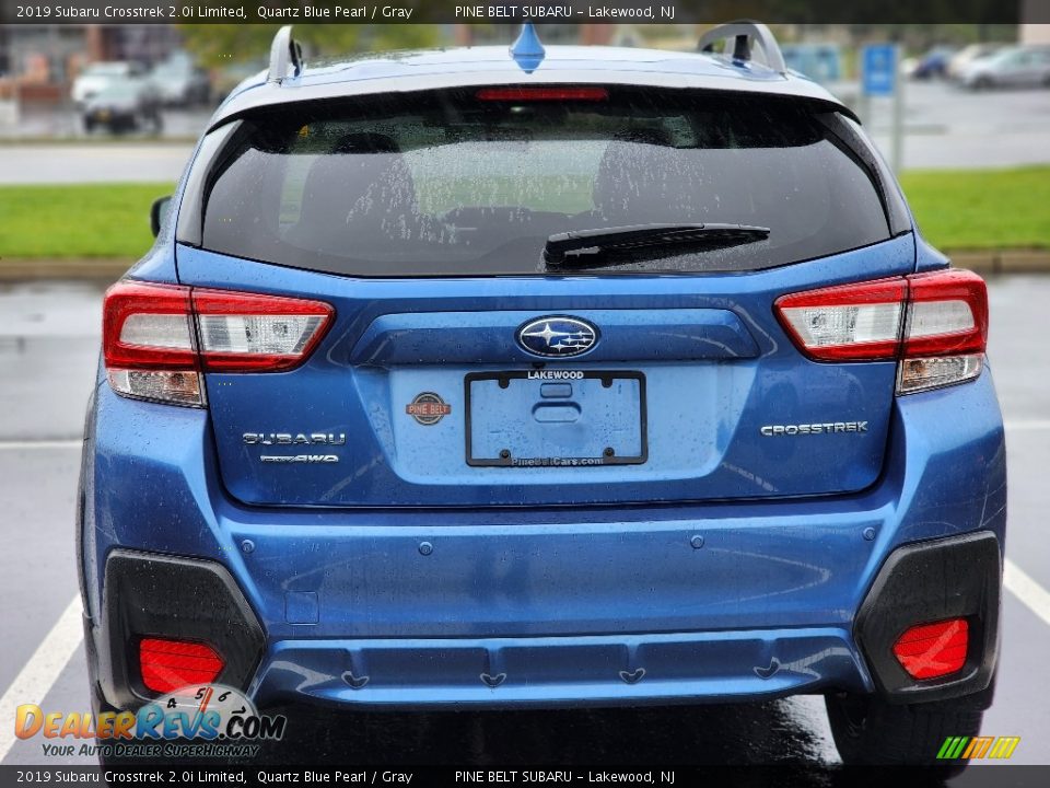 2019 Subaru Crosstrek 2.0i Limited Quartz Blue Pearl / Gray Photo #9