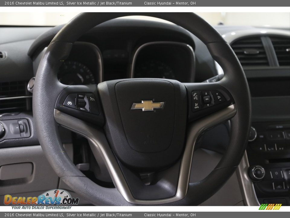 2016 Chevrolet Malibu Limited LS Silver Ice Metallic / Jet Black/Titanium Photo #7