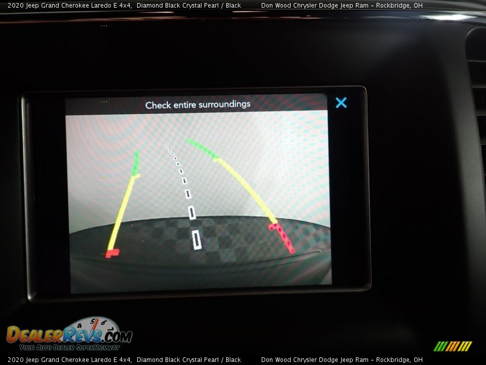 2020 Jeep Grand Cherokee Laredo E 4x4 Diamond Black Crystal Pearl / Black Photo #2