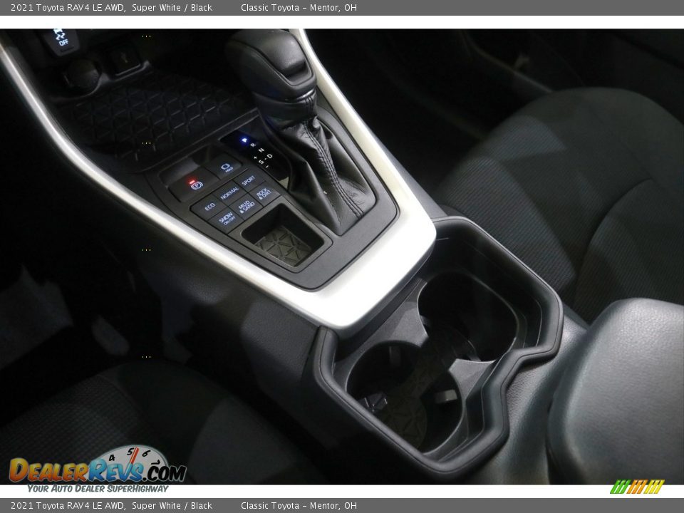 2021 Toyota RAV4 LE AWD Super White / Black Photo #12