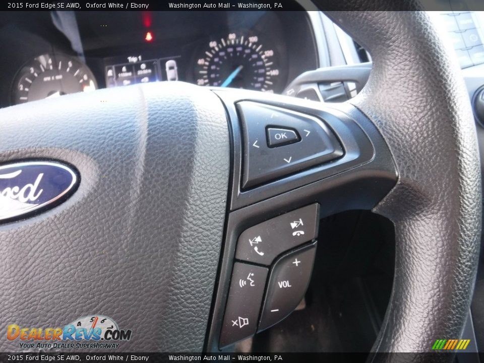 2015 Ford Edge SE AWD Steering Wheel Photo #8
