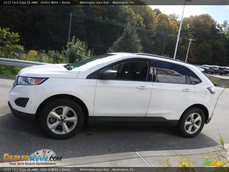 Oxford White 2015 Ford Edge SE AWD Photo #11