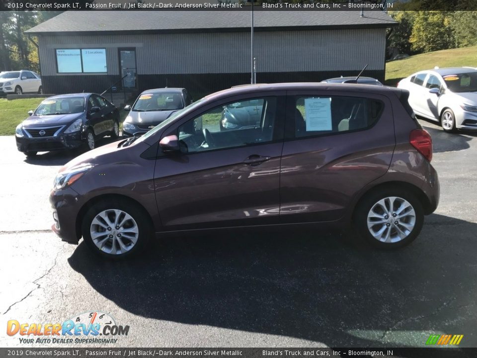 2019 Chevrolet Spark LT Passion Fruit / Jet Black/­Dark Anderson Silver Metallic Photo #1