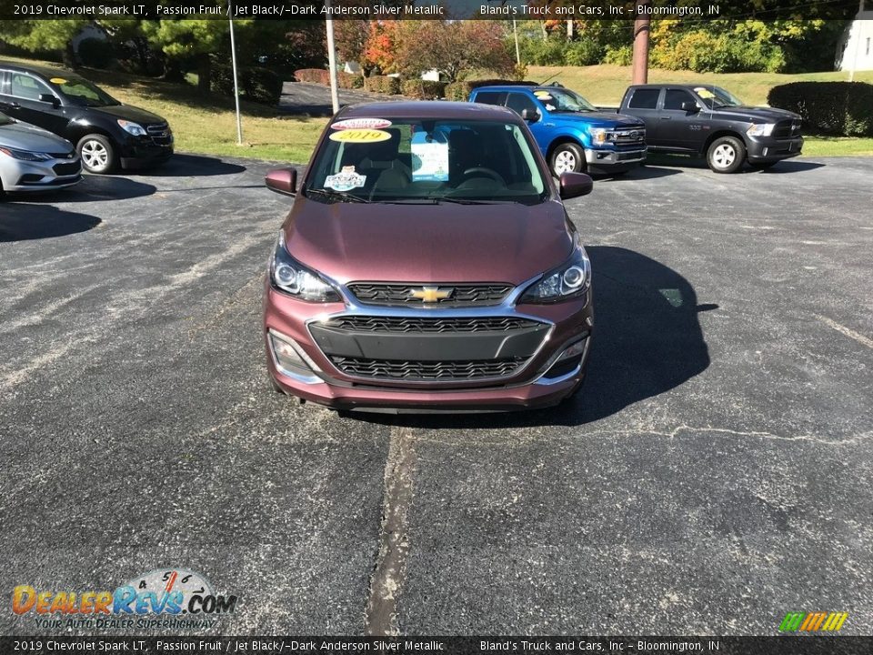 2019 Chevrolet Spark LT Passion Fruit / Jet Black/­Dark Anderson Silver Metallic Photo #3