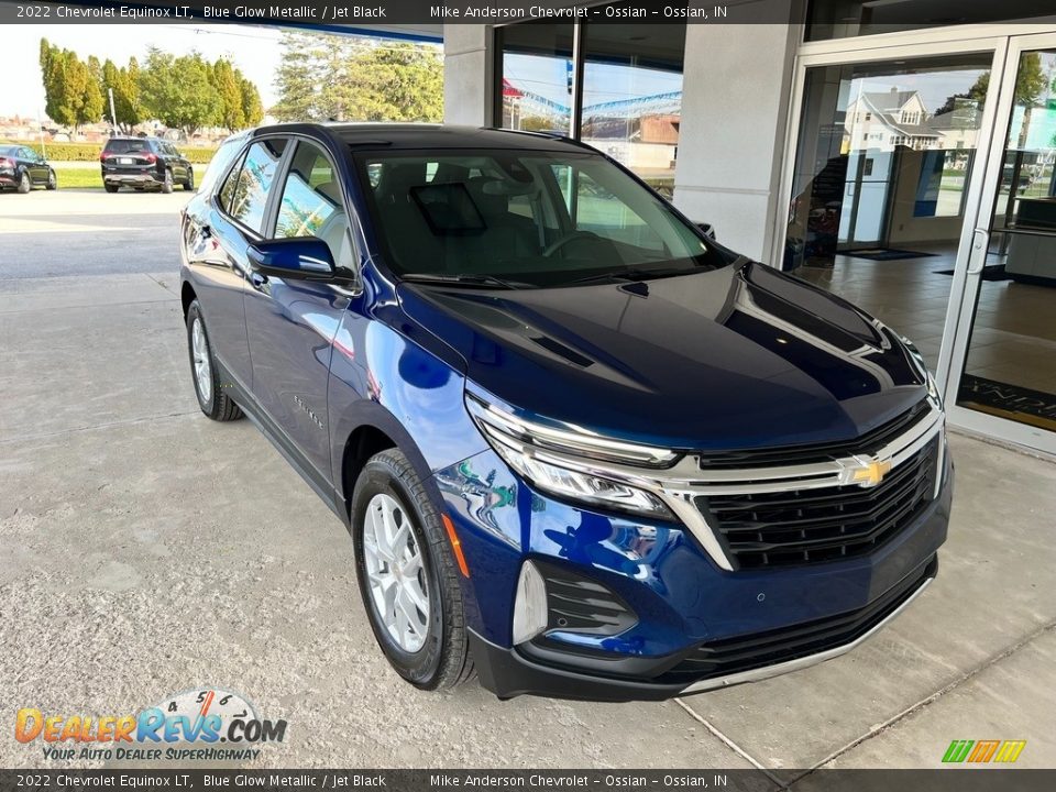 2022 Chevrolet Equinox LT Blue Glow Metallic / Jet Black Photo #5