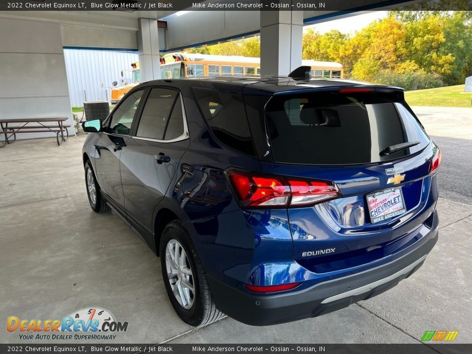 2022 Chevrolet Equinox LT Blue Glow Metallic / Jet Black Photo #11