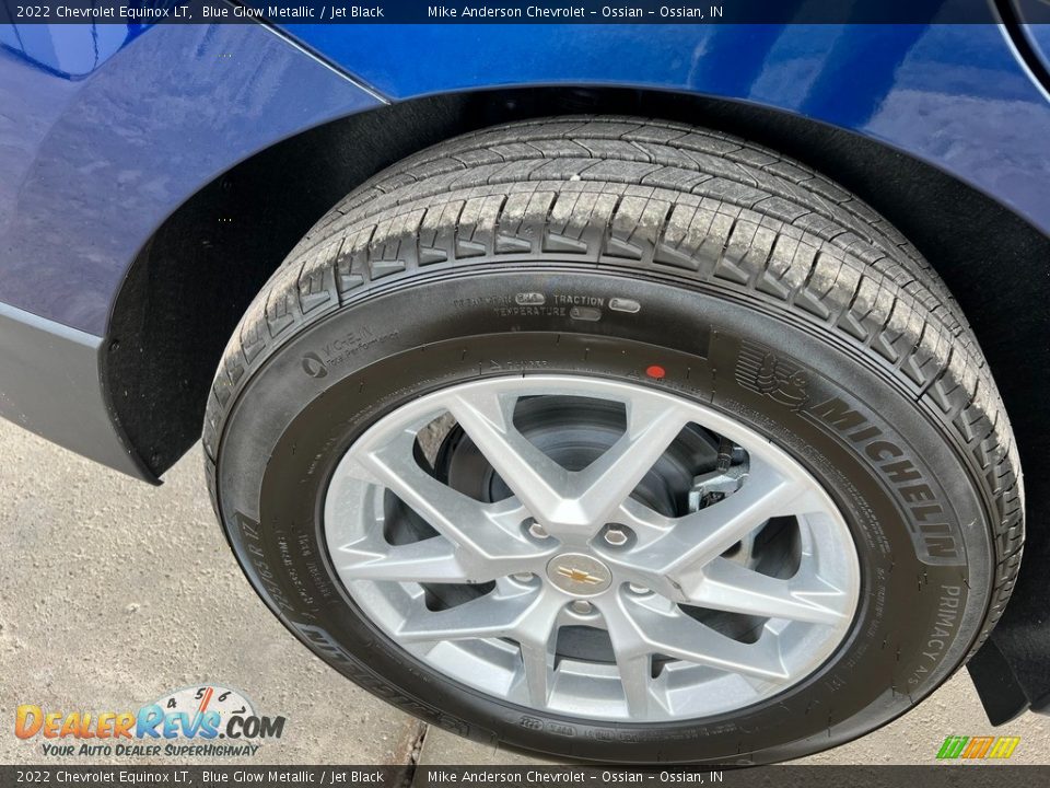 2022 Chevrolet Equinox LT Blue Glow Metallic / Jet Black Photo #15
