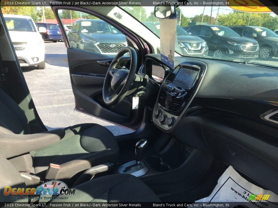 2019 Chevrolet Spark LT Passion Fruit / Jet Black/­Dark Anderson Silver Metallic Photo #25