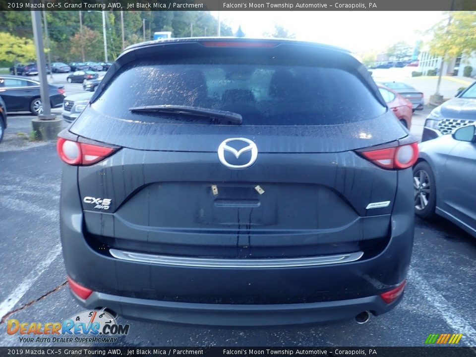 2019 Mazda CX-5 Grand Touring AWD Jet Black Mica / Parchment Photo #3