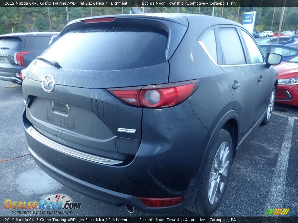 2019 Mazda CX-5 Grand Touring AWD Jet Black Mica / Parchment Photo #4