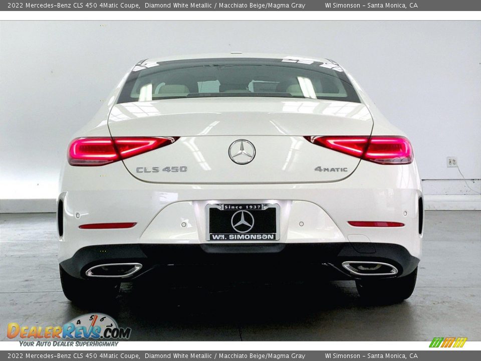 2022 Mercedes-Benz CLS 450 4Matic Coupe Diamond White Metallic / Macchiato Beige/Magma Gray Photo #3