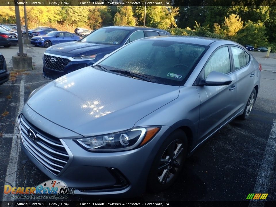 2017 Hyundai Elantra SE Gray / Gray Photo #1