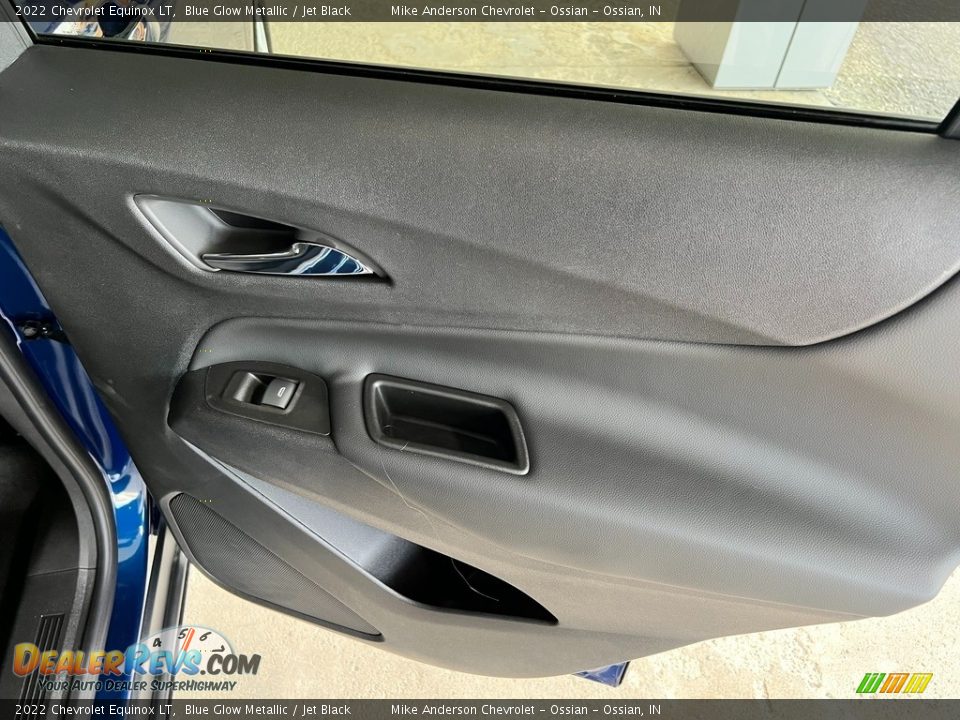 2022 Chevrolet Equinox LT Blue Glow Metallic / Jet Black Photo #28