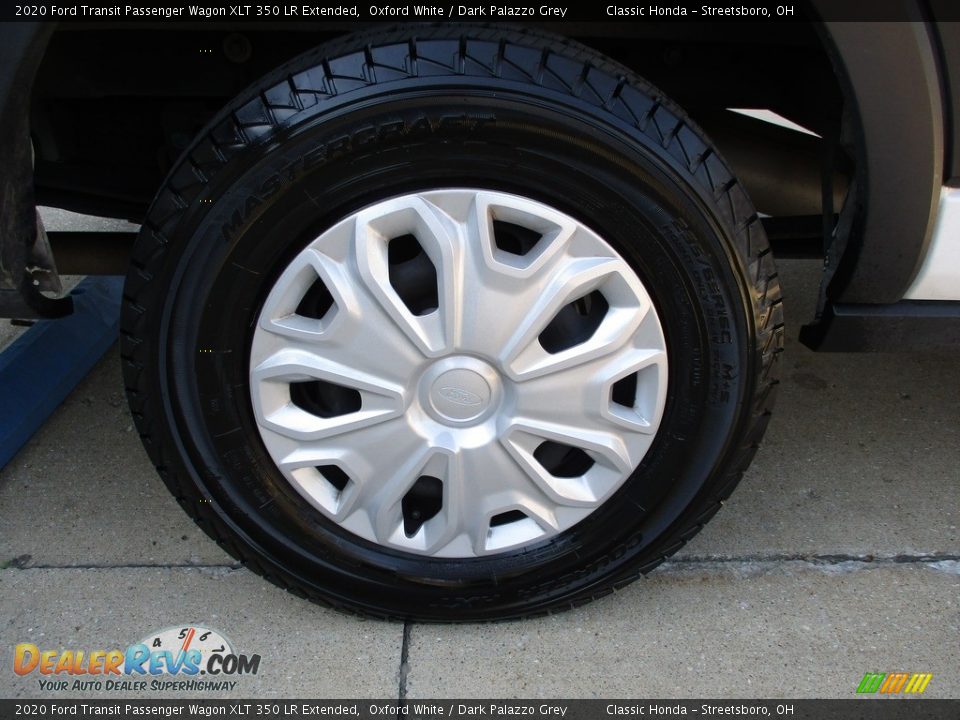 2020 Ford Transit Passenger Wagon XLT 350 LR Extended Oxford White / Dark Palazzo Grey Photo #6