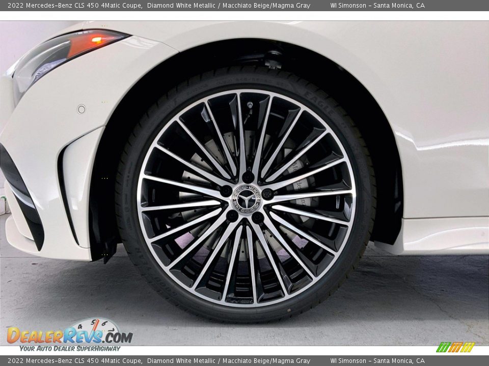 2022 Mercedes-Benz CLS 450 4Matic Coupe Diamond White Metallic / Macchiato Beige/Magma Gray Photo #10