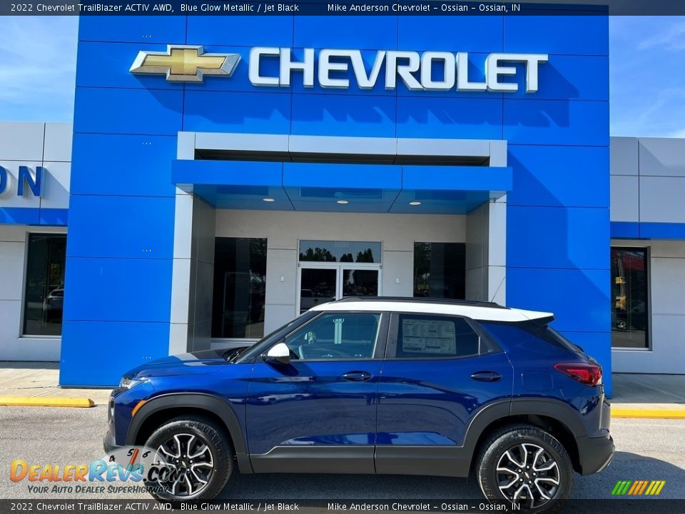 2022 Chevrolet TrailBlazer ACTIV AWD Blue Glow Metallic / Jet Black Photo #1
