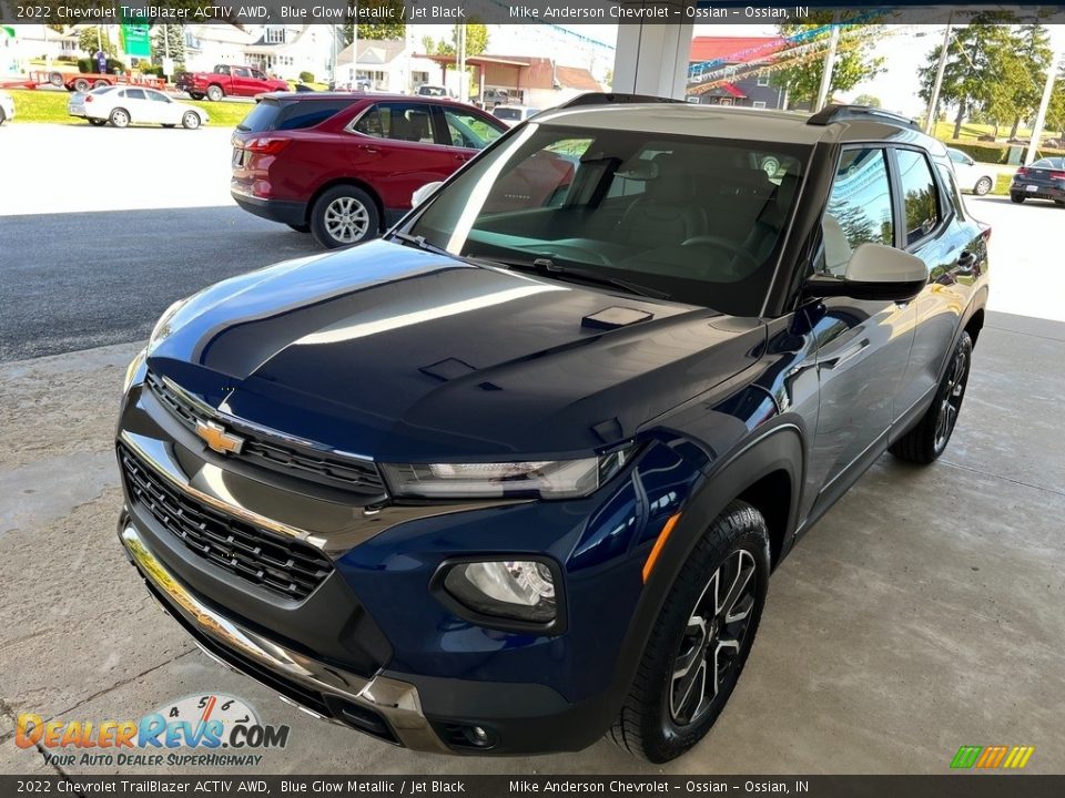 2022 Chevrolet TrailBlazer ACTIV AWD Blue Glow Metallic / Jet Black Photo #2