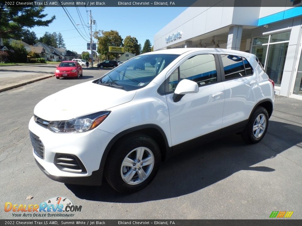 2022 Chevrolet Trax LS AWD Summit White / Jet Black Photo #1