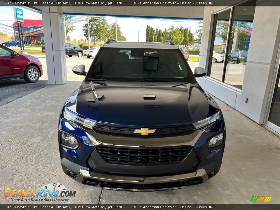 2022 Chevrolet TrailBlazer ACTIV AWD Blue Glow Metallic / Jet Black Photo #3