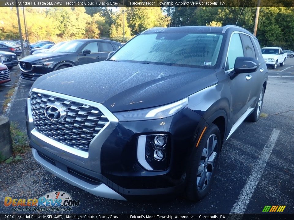 2020 Hyundai Palisade SEL AWD Moonlight Cloud / Black/Gray Photo #1