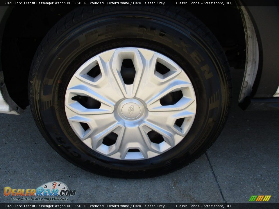 2020 Ford Transit Passenger Wagon XLT 350 LR Extended Oxford White / Dark Palazzo Grey Photo #13