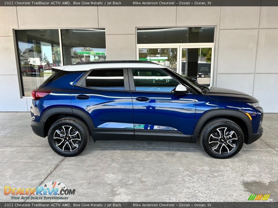 2022 Chevrolet TrailBlazer ACTIV AWD Blue Glow Metallic / Jet Black Photo #6