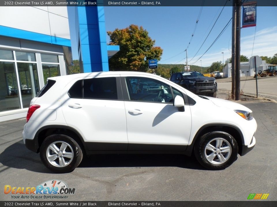 2022 Chevrolet Trax LS AWD Summit White / Jet Black Photo #6