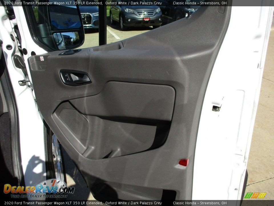2020 Ford Transit Passenger Wagon XLT 350 LR Extended Oxford White / Dark Palazzo Grey Photo #15