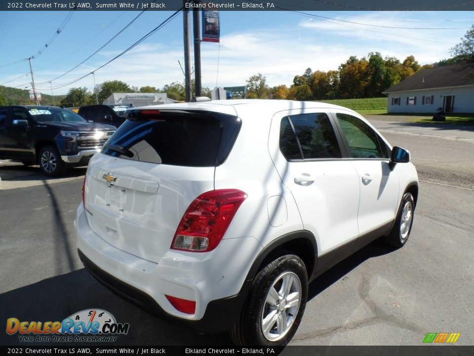 2022 Chevrolet Trax LS AWD Summit White / Jet Black Photo #7