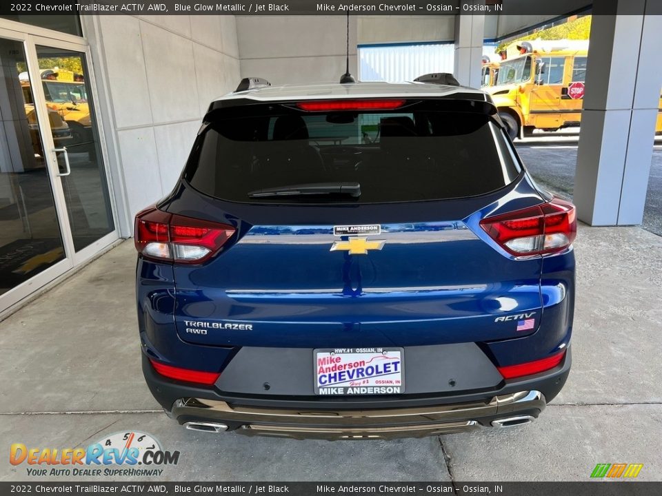 2022 Chevrolet TrailBlazer ACTIV AWD Blue Glow Metallic / Jet Black Photo #8