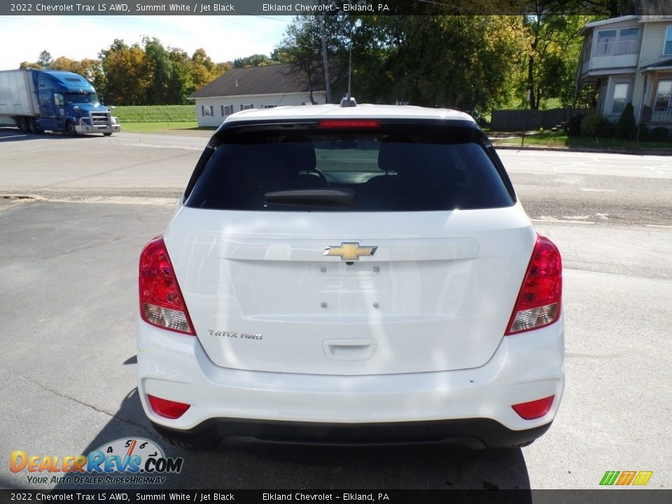 2022 Chevrolet Trax LS AWD Summit White / Jet Black Photo #8