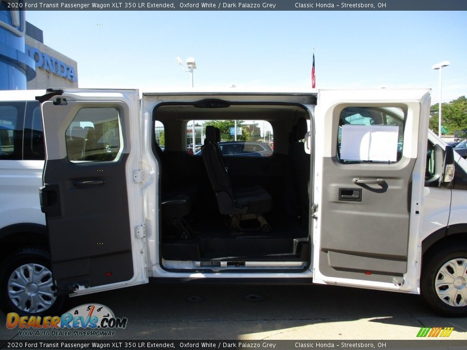 2020 Ford Transit Passenger Wagon XLT 350 LR Extended Oxford White / Dark Palazzo Grey Photo #18