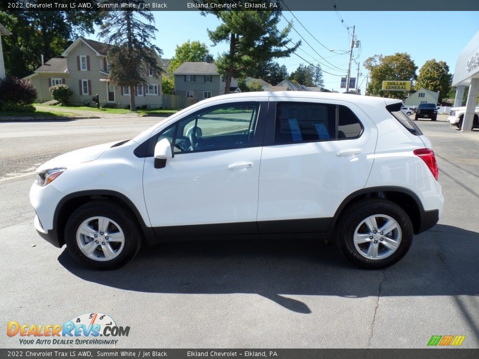 2022 Chevrolet Trax LS AWD Summit White / Jet Black Photo #10