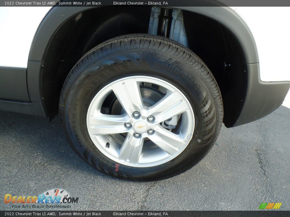 2022 Chevrolet Trax LS AWD Summit White / Jet Black Photo #11