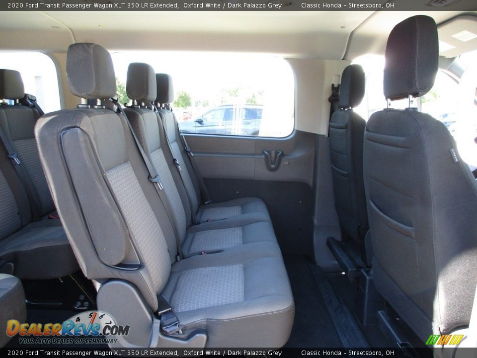 Rear Seat of 2020 Ford Transit Passenger Wagon XLT 350 LR Extended Photo #20