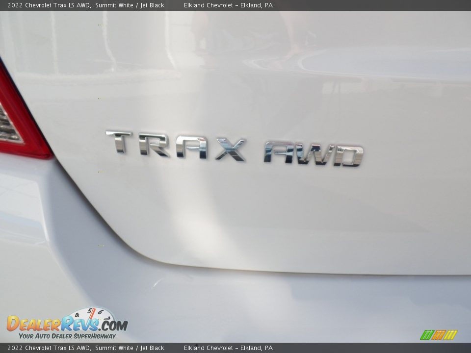 2022 Chevrolet Trax LS AWD Summit White / Jet Black Photo #12