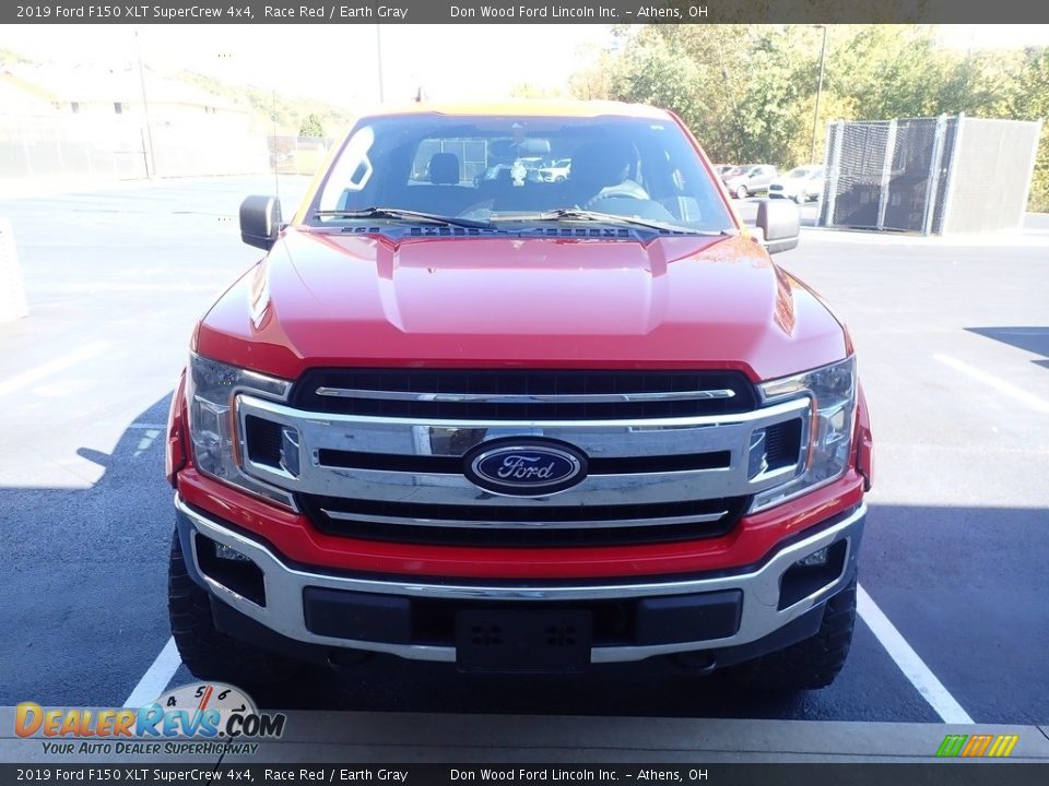 2019 Ford F150 XLT SuperCrew 4x4 Race Red / Earth Gray Photo #3