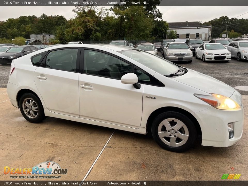 2010 Toyota Prius Hybrid II Blizzard White Pearl / Dark Gray Photo #5