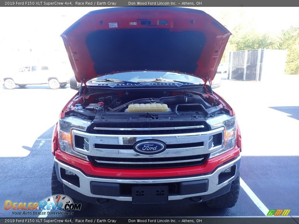 2019 Ford F150 XLT SuperCrew 4x4 Race Red / Earth Gray Photo #4