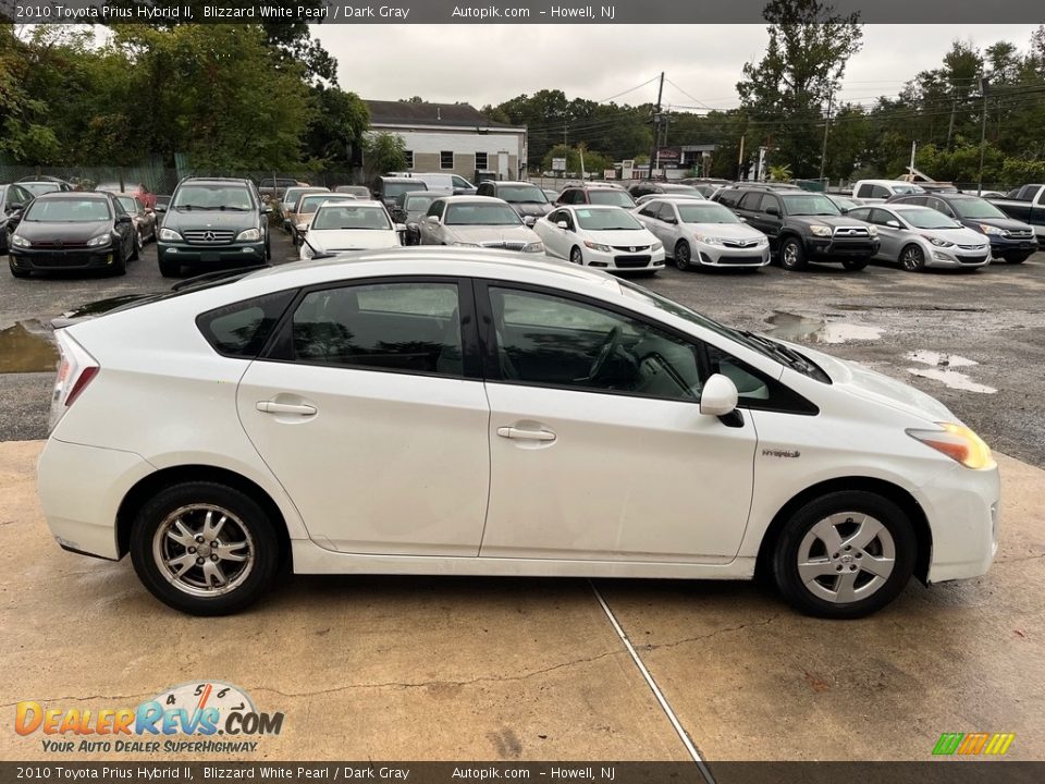 2010 Toyota Prius Hybrid II Blizzard White Pearl / Dark Gray Photo #6