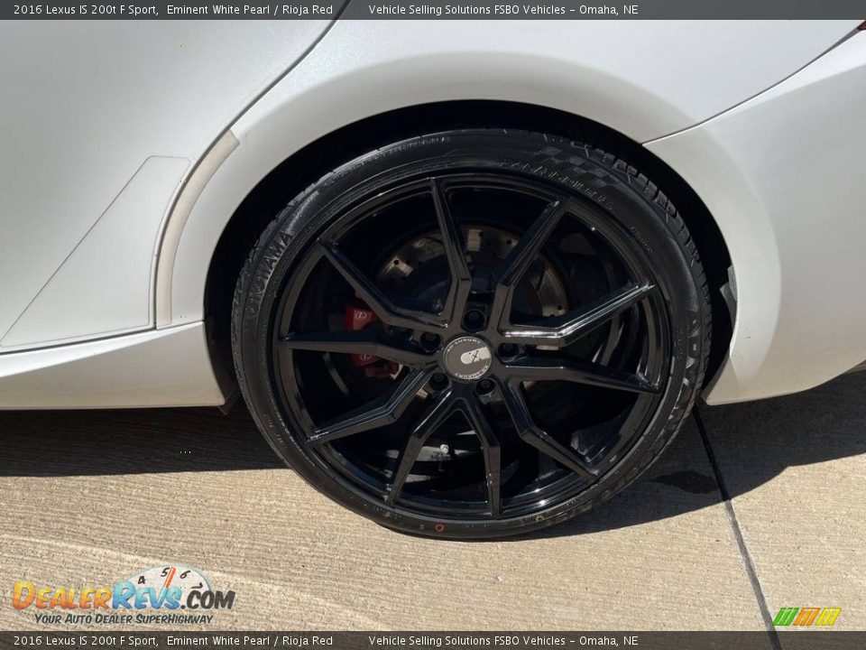 Custom Wheels of 2016 Lexus IS 200t F Sport Photo #21