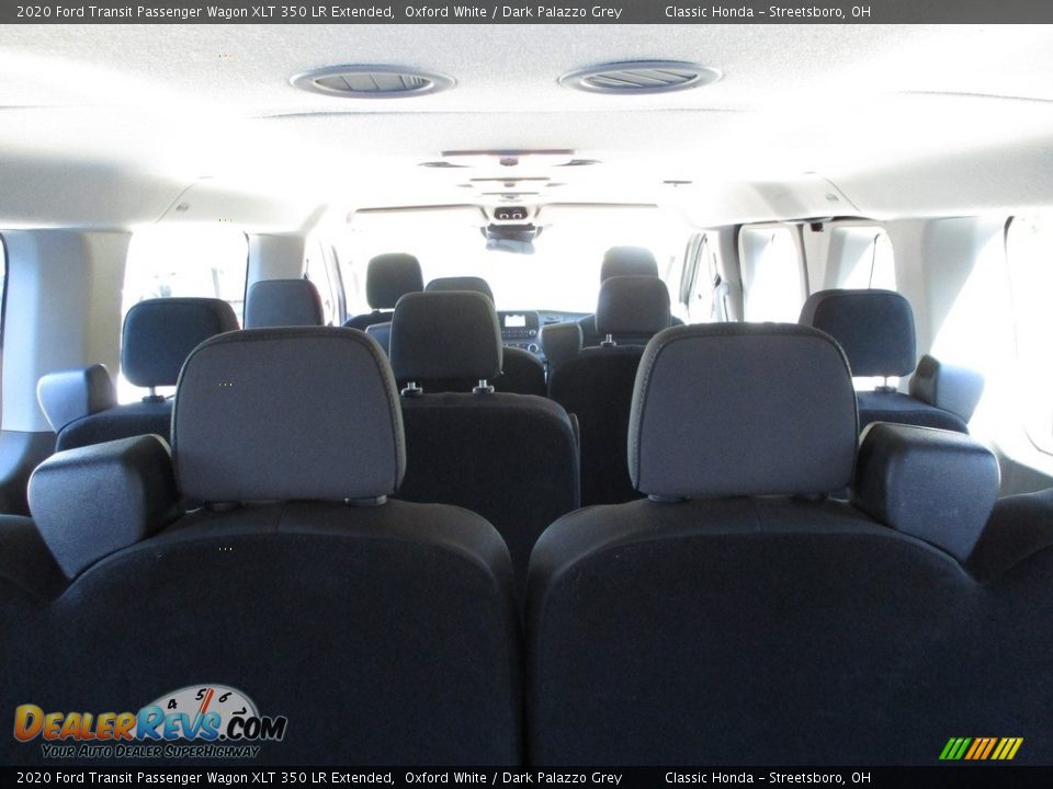 2020 Ford Transit Passenger Wagon XLT 350 LR Extended Oxford White / Dark Palazzo Grey Photo #25