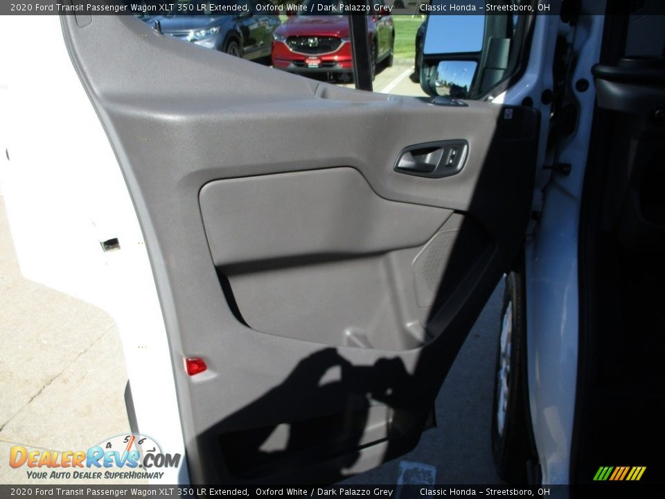 2020 Ford Transit Passenger Wagon XLT 350 LR Extended Oxford White / Dark Palazzo Grey Photo #26